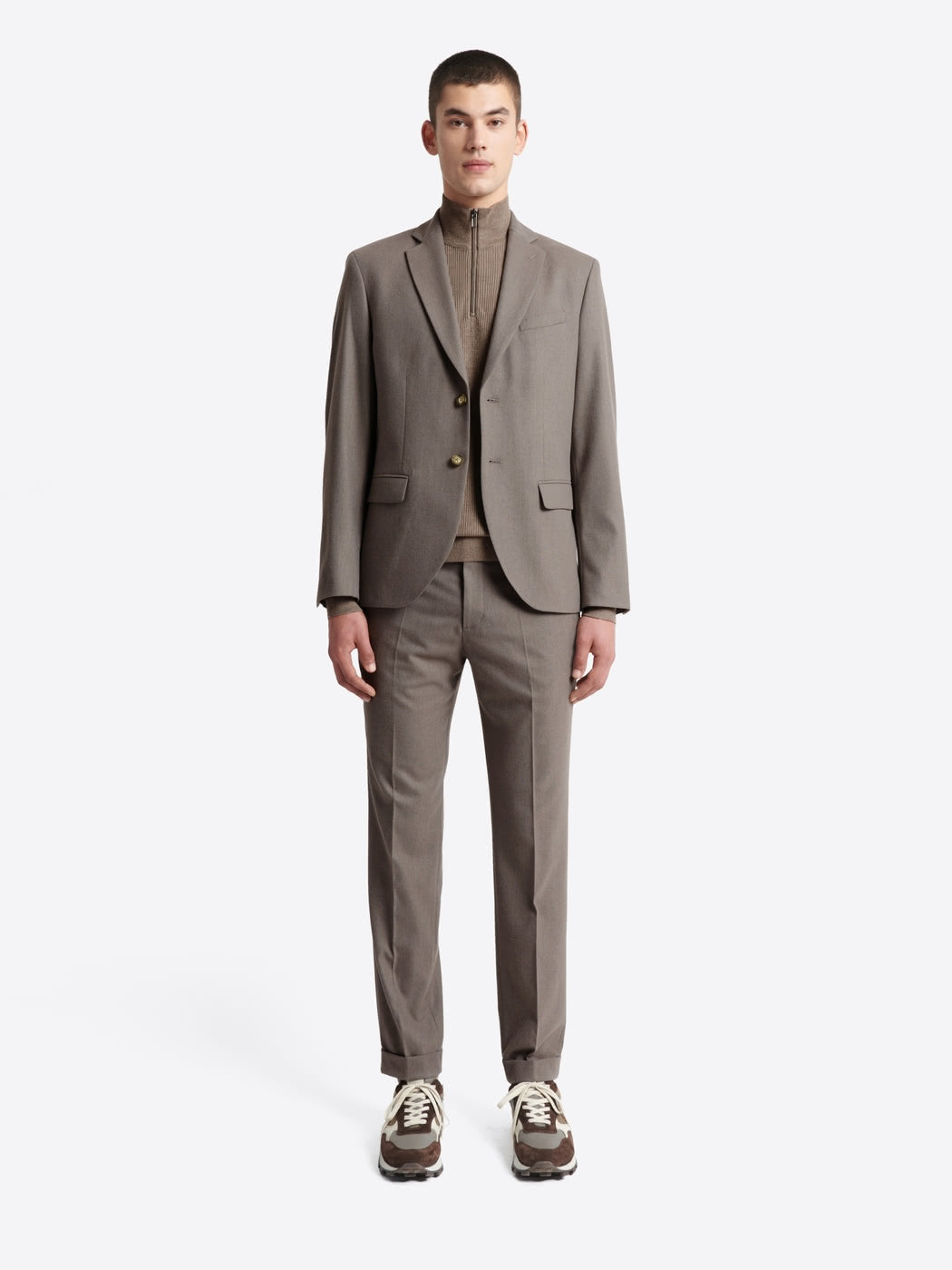 Veste de costume regular en flanelle - DEVRED 1902