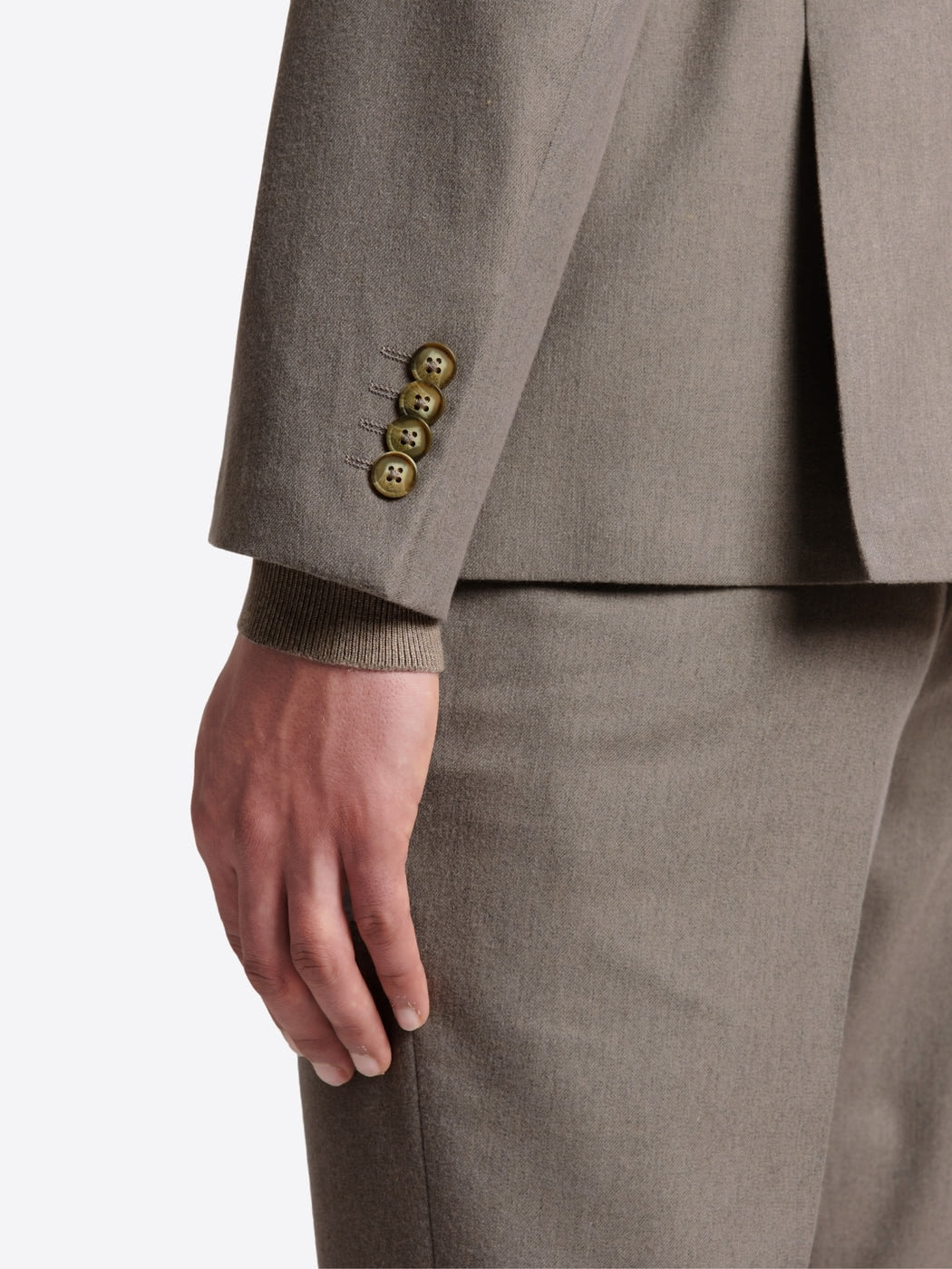Veste de costume regular en flanelle - DEVRED 1902