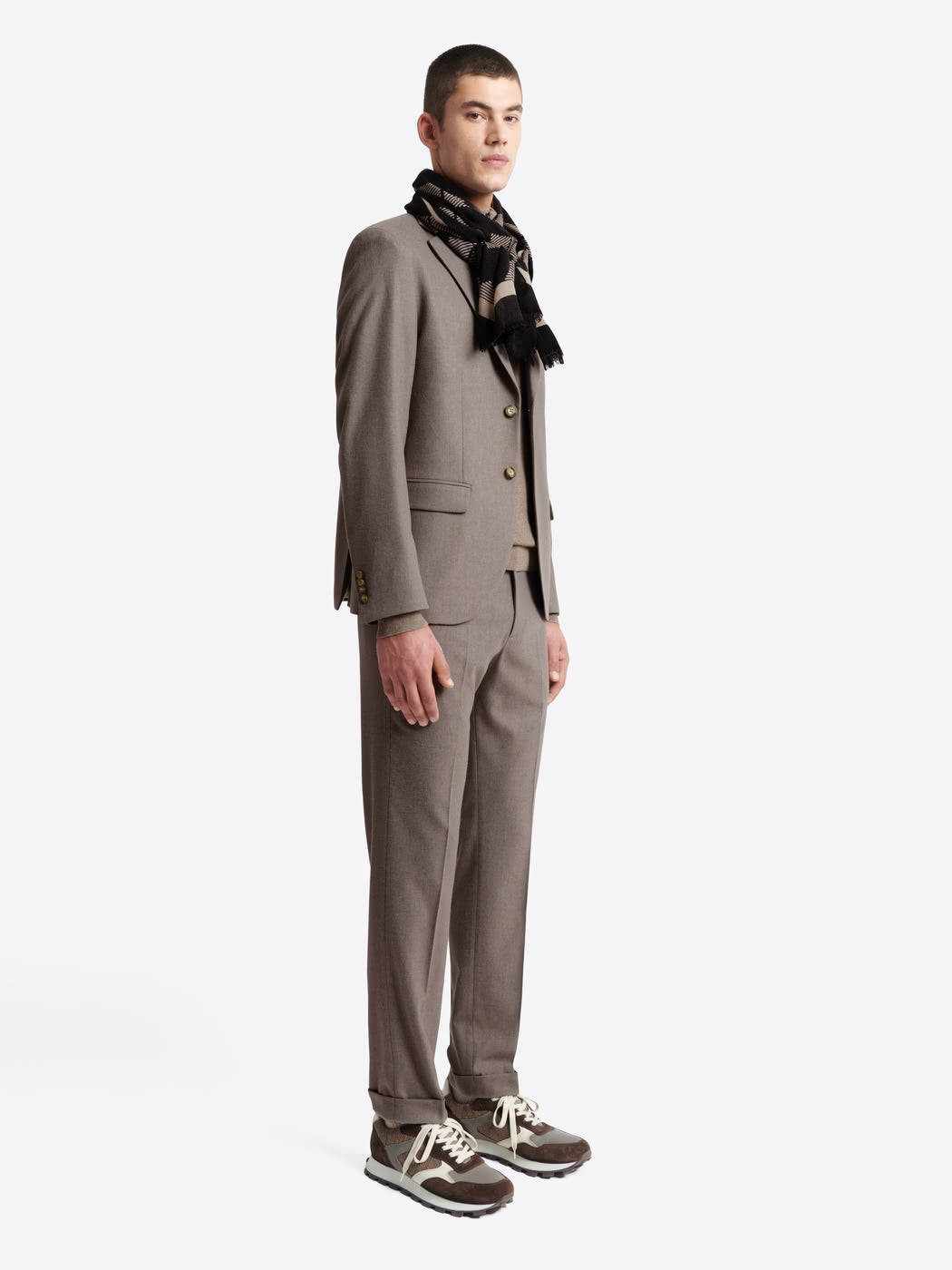 Veste de costume regular en flanelle - DEVRED 1902