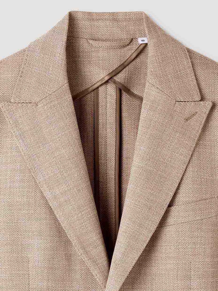 Veste de costume slim à motif - DEVRED 1902