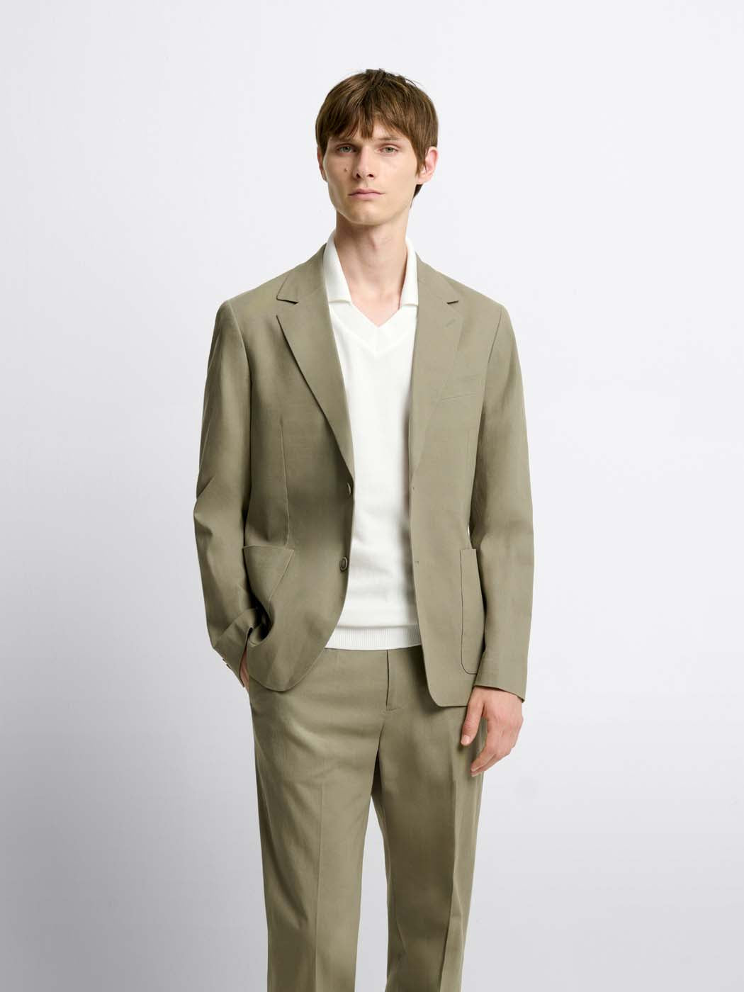 Veste de costume en coton lin - DEVRED 1902