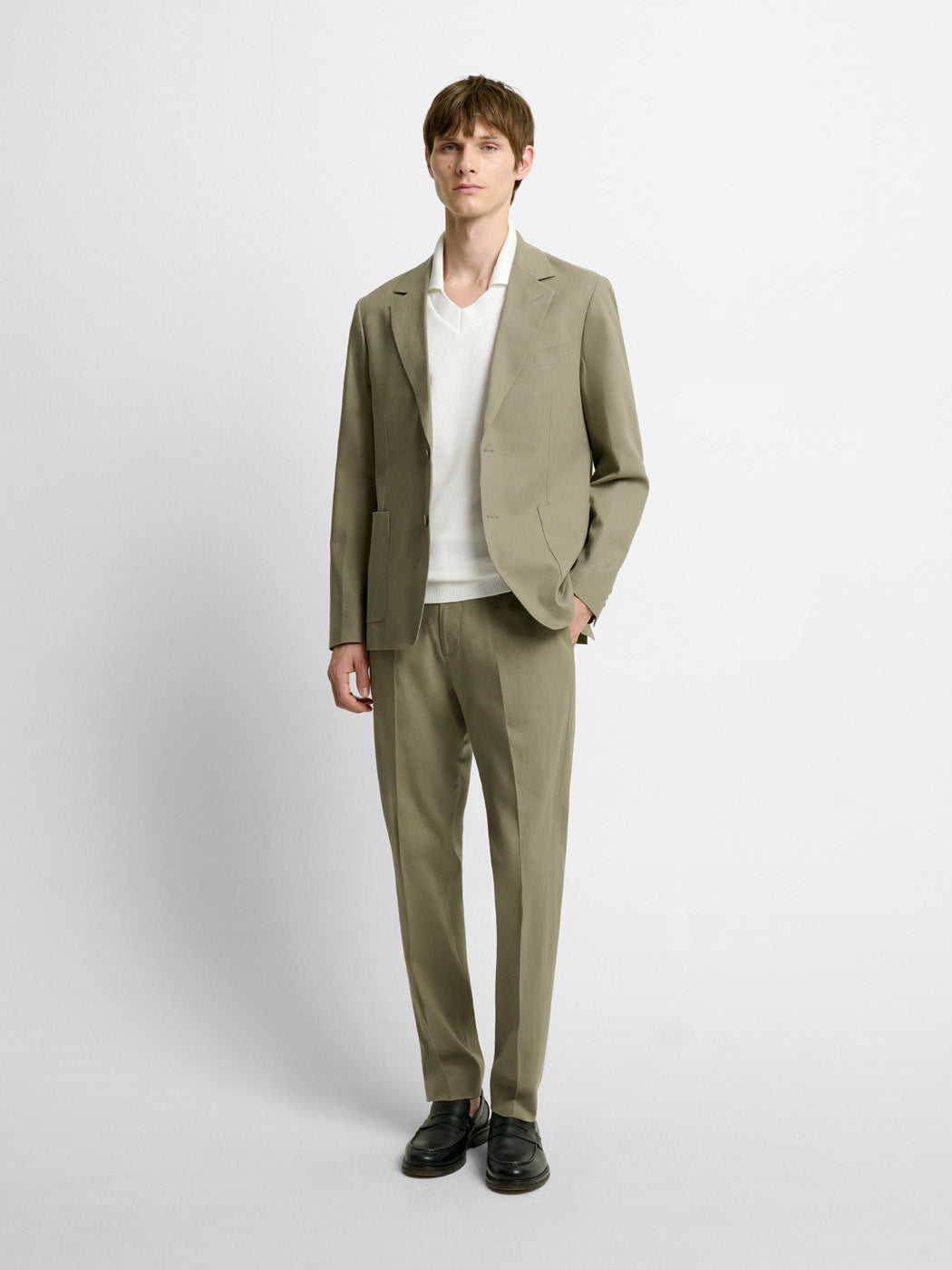 Veste de costume en coton lin - DEVRED 1902