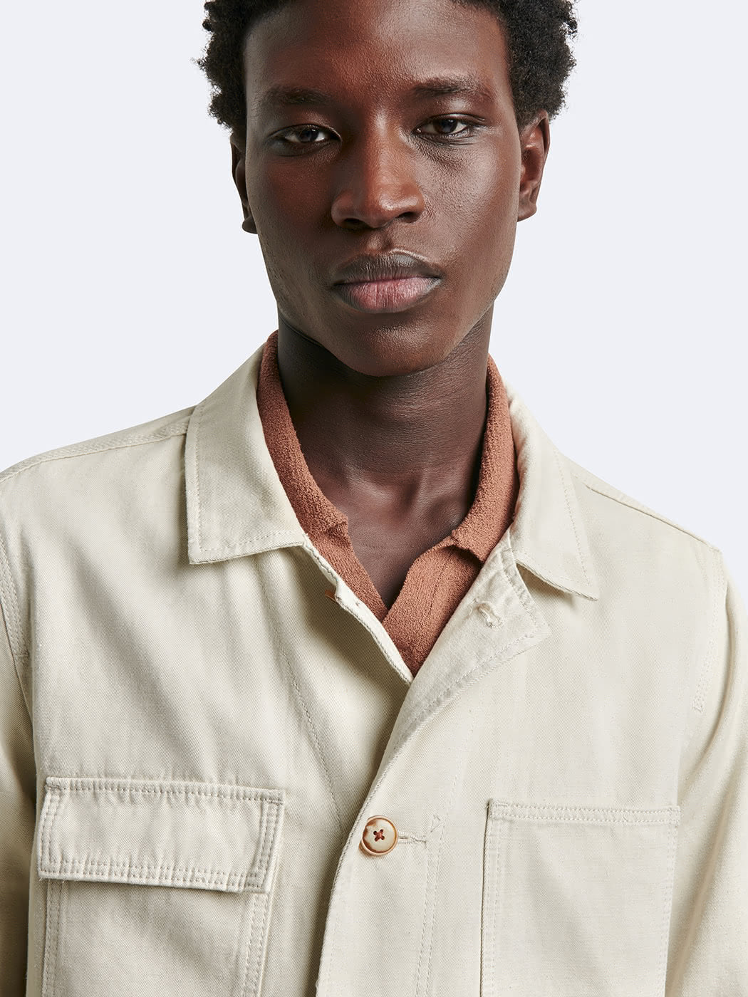Veste casual workwear col chemise - DEVRED 1902