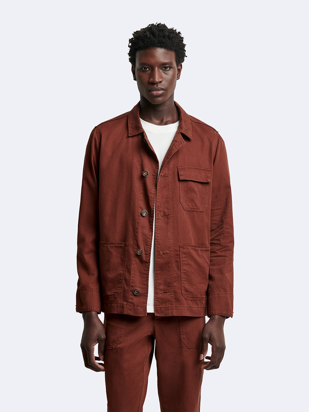 Veste casual workwear col chemise - DEVRED 1902