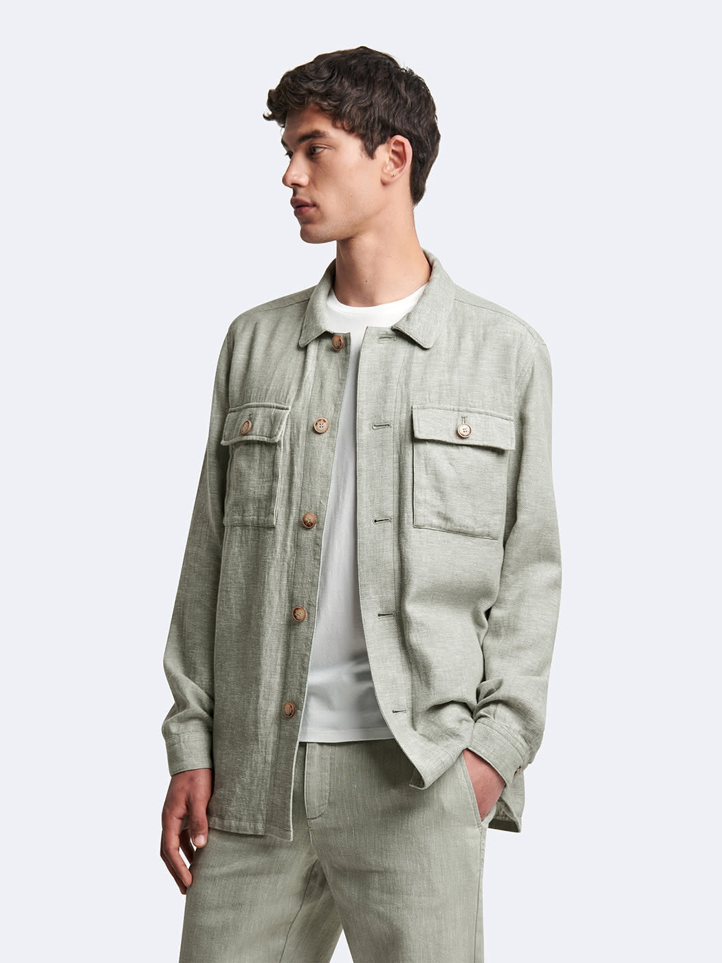 Veste casual workwear col chemise - DEVRED 1902