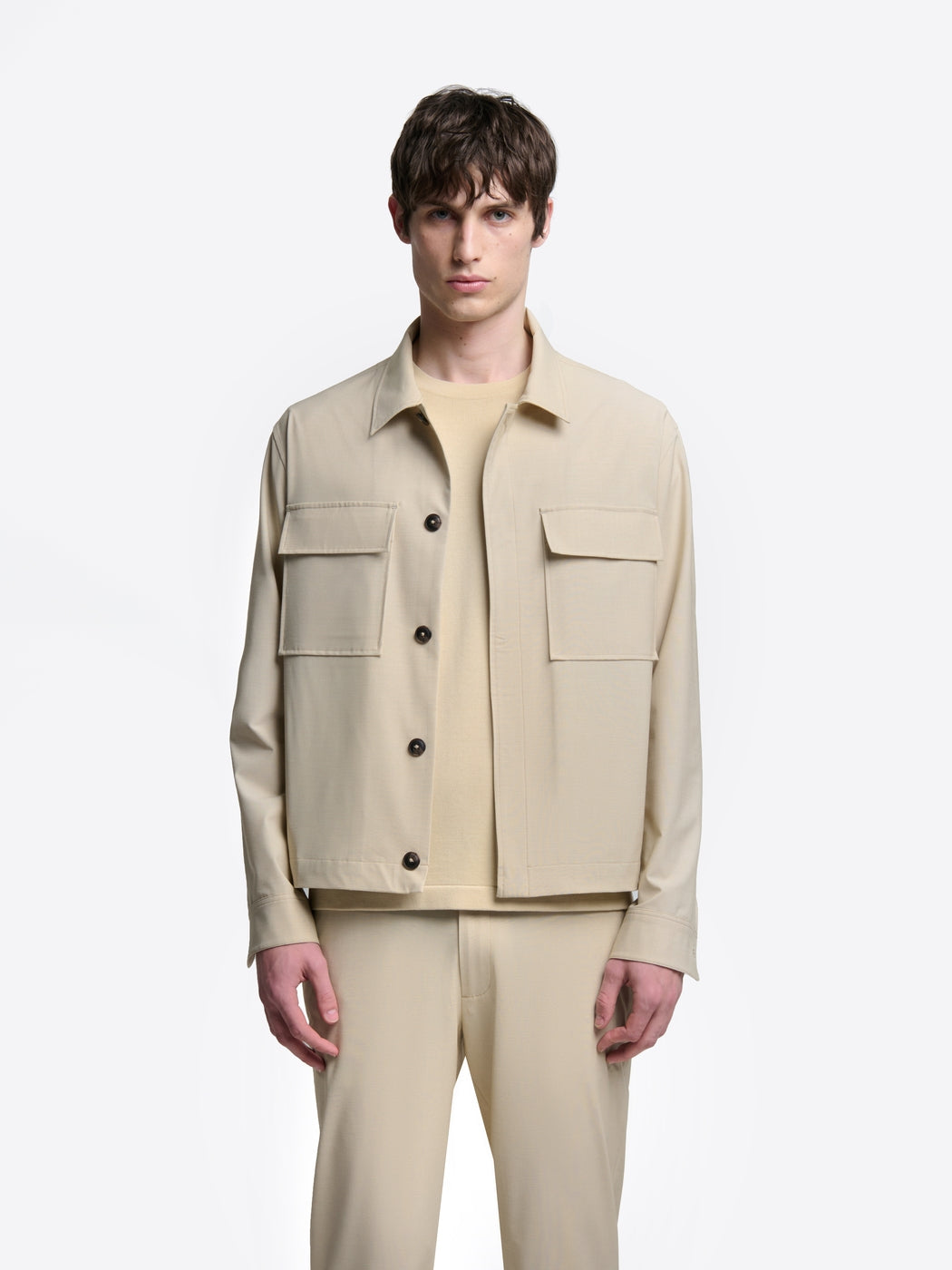 Veste casual regular col chemise - DEVRED 1902