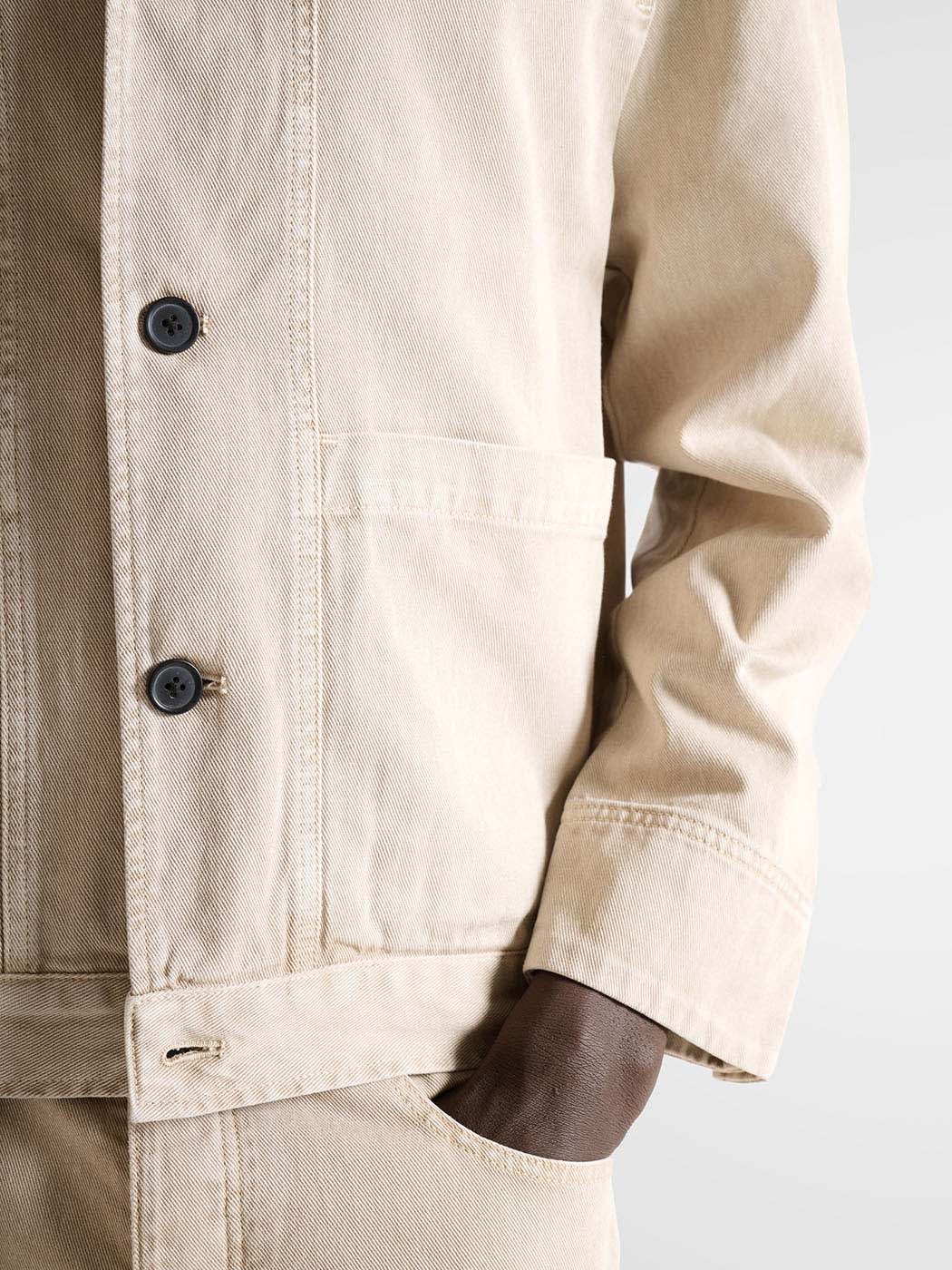 Veste col chemise en twill - L'atelier - DEVRED 1902