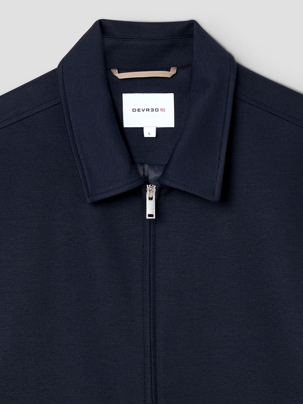 Veste regular en coton col chemise - DEVRED 1902