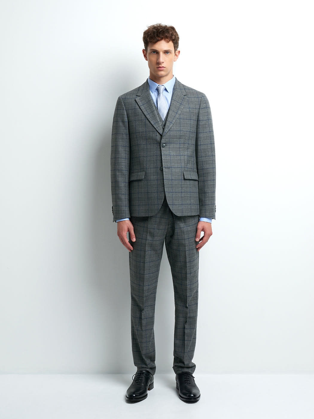Pantalon coordonnable slim à carreaux - DEVRED 1902
