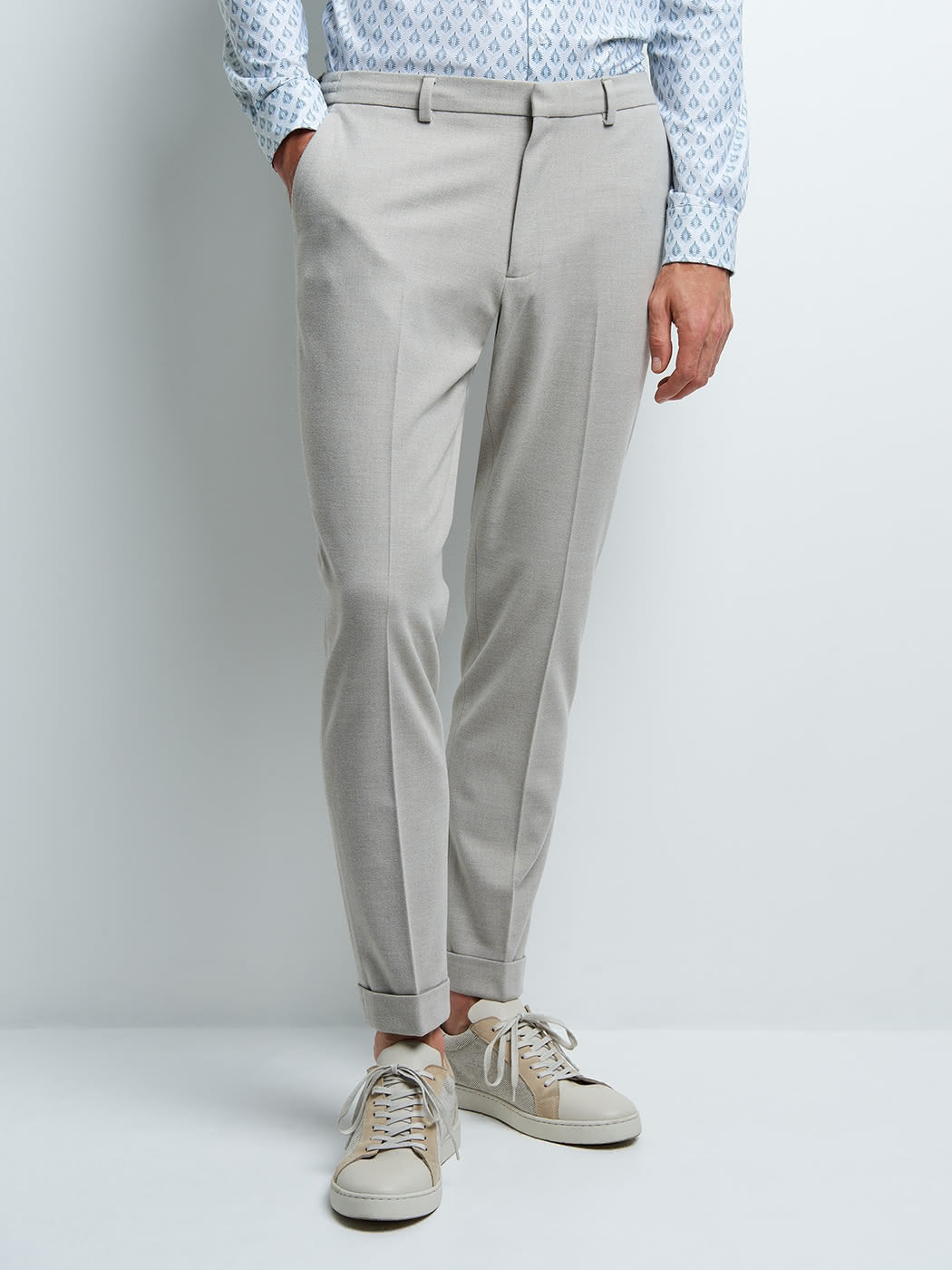 Pantalon coordonnable extraslim faux uni - DEVRED 1902