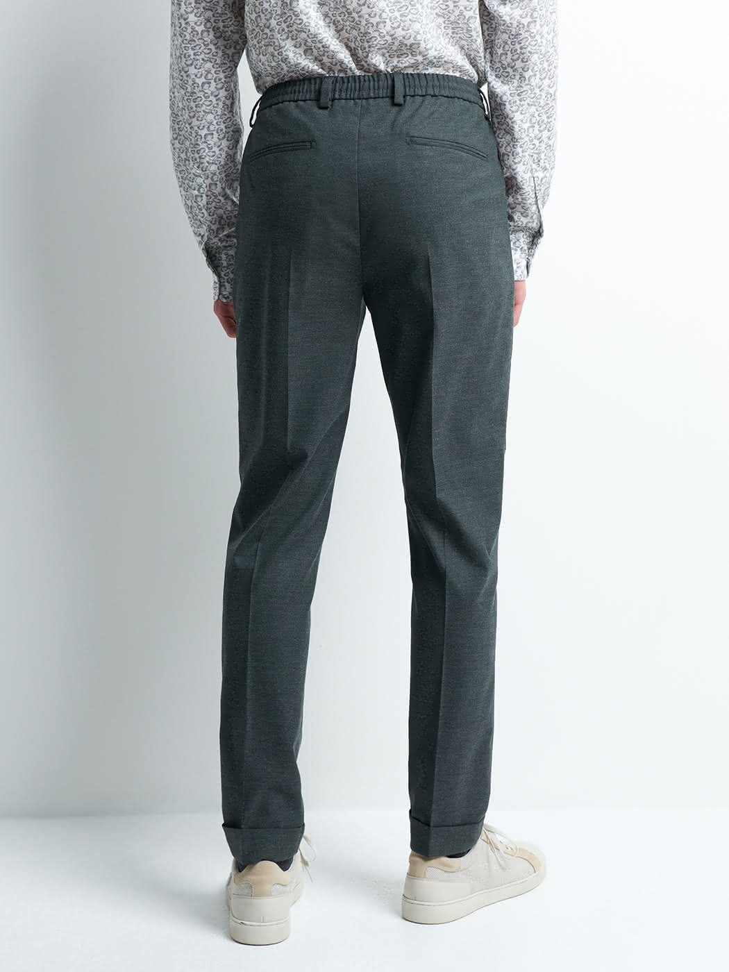 Pantalon coordonnable slim faux uni - DEVRED 1902