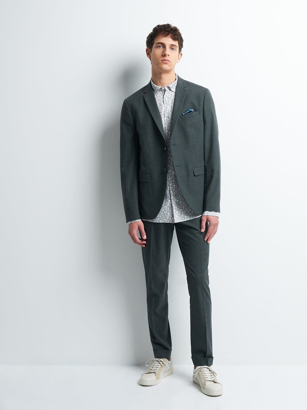 Pantalon coordonnable slim faux uni - DEVRED 1902