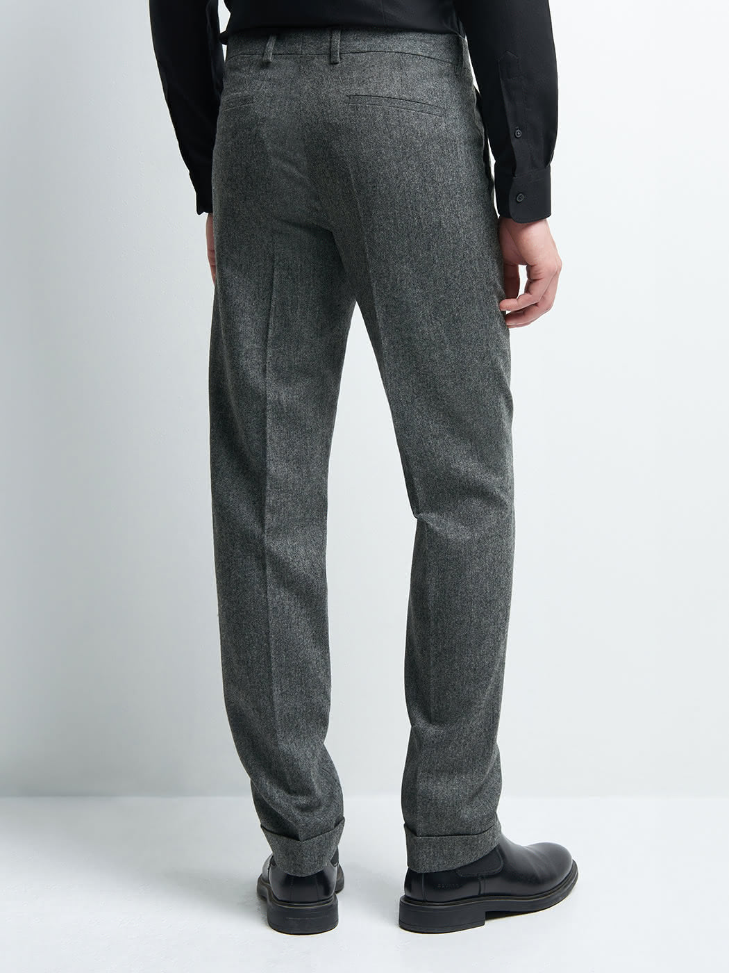Pantalon coordonnable slim laine mélangé - DEVRED 1902