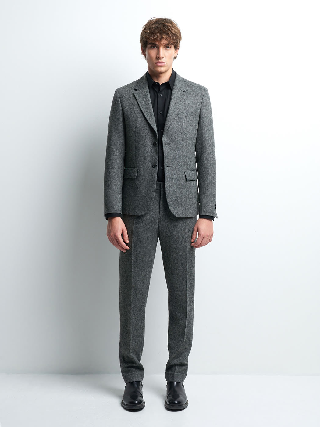 Pantalon coordonnable slim laine mélangé - DEVRED 1902