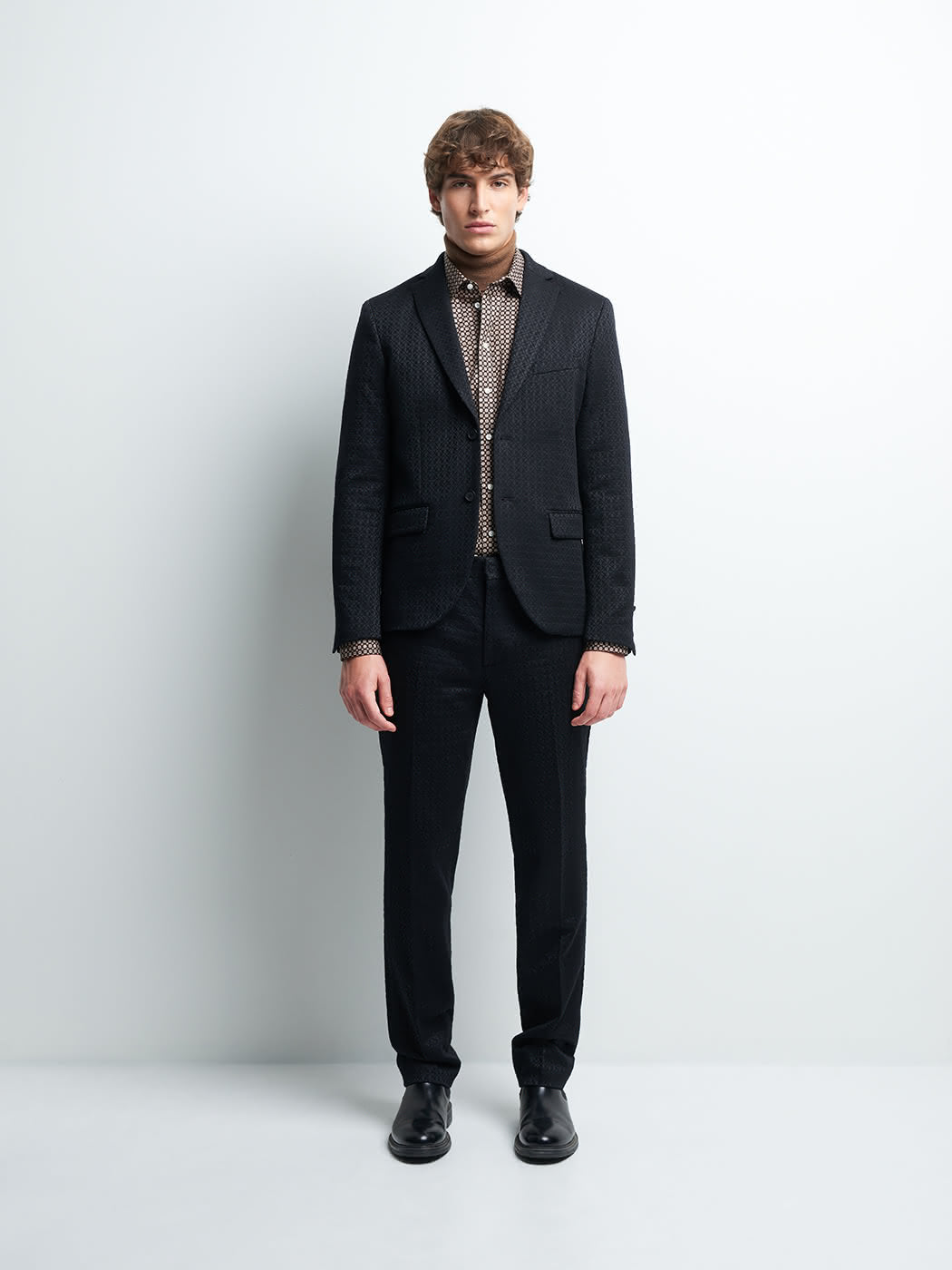Pantalon coordonnable slim faux uni - DEVRED 1902
