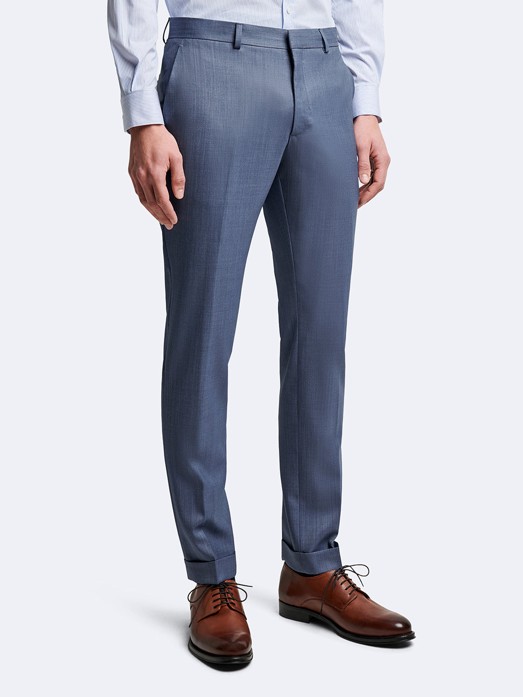 Pantalon de costume bistretch 100% laine - DEVRED 1902