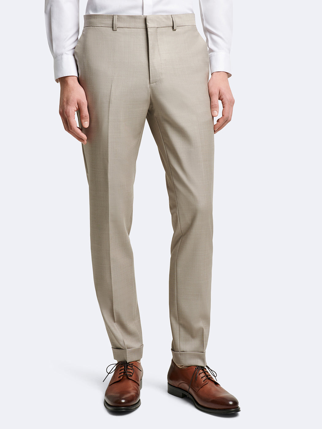 Pantalon de costume bistretch 100% laine - DEVRED 1902
