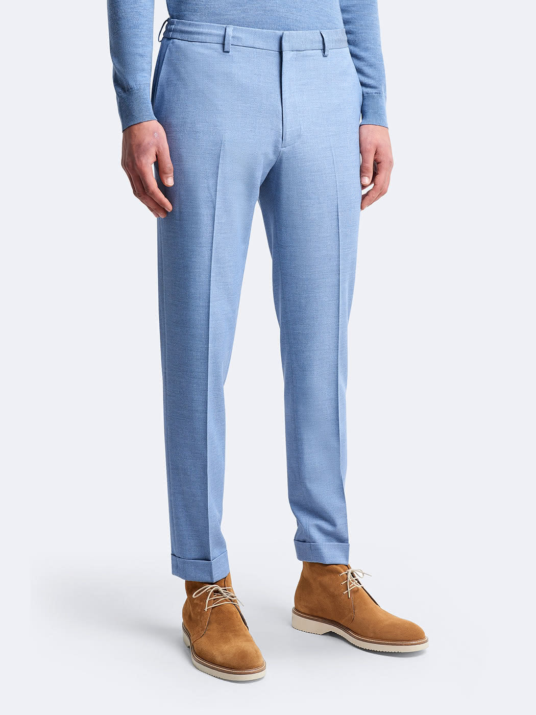 Pantalon de costume bistretch faux uni - DEVRED 1902