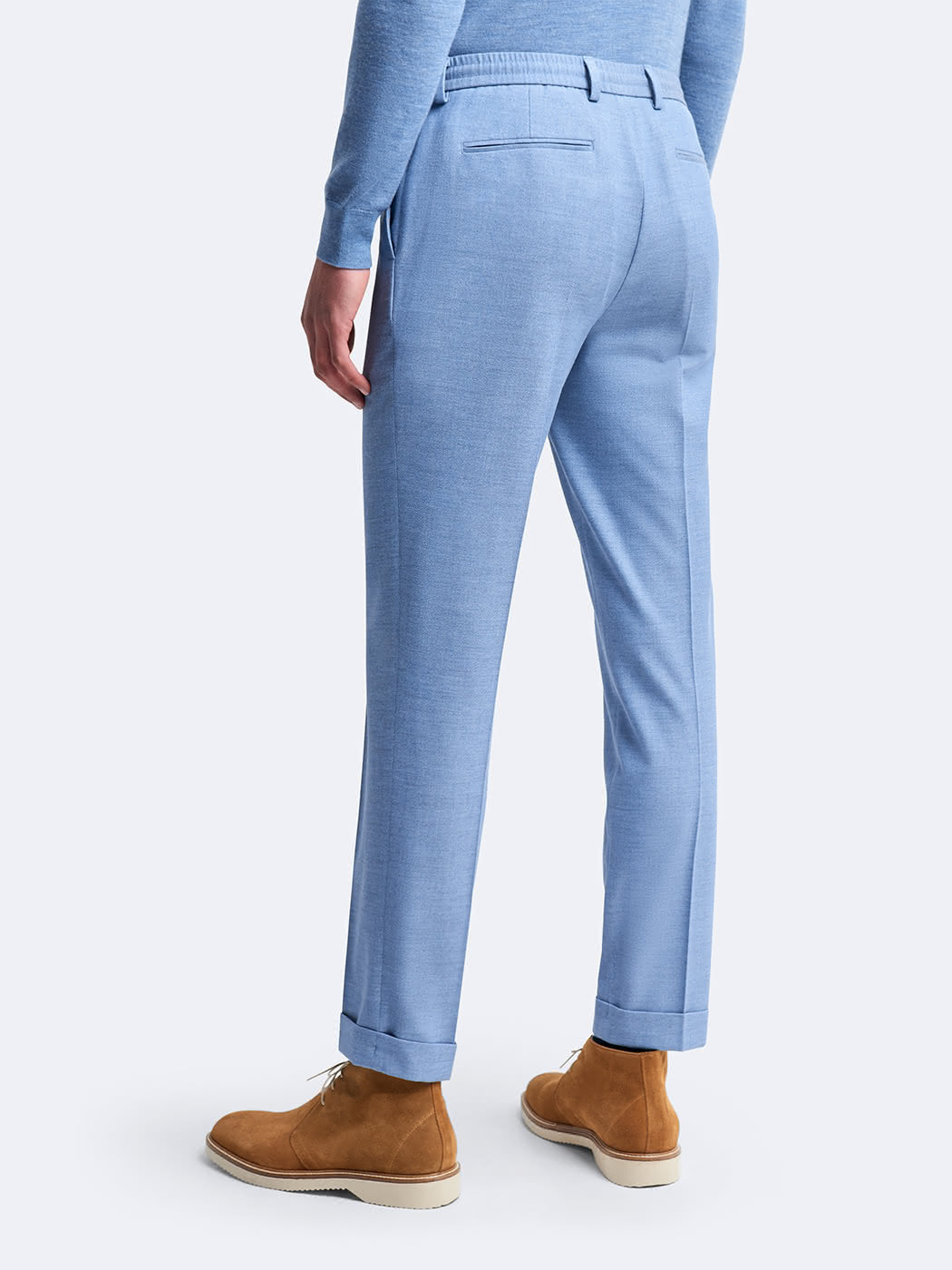 Pantalon de costume bistretch faux uni - DEVRED 1902