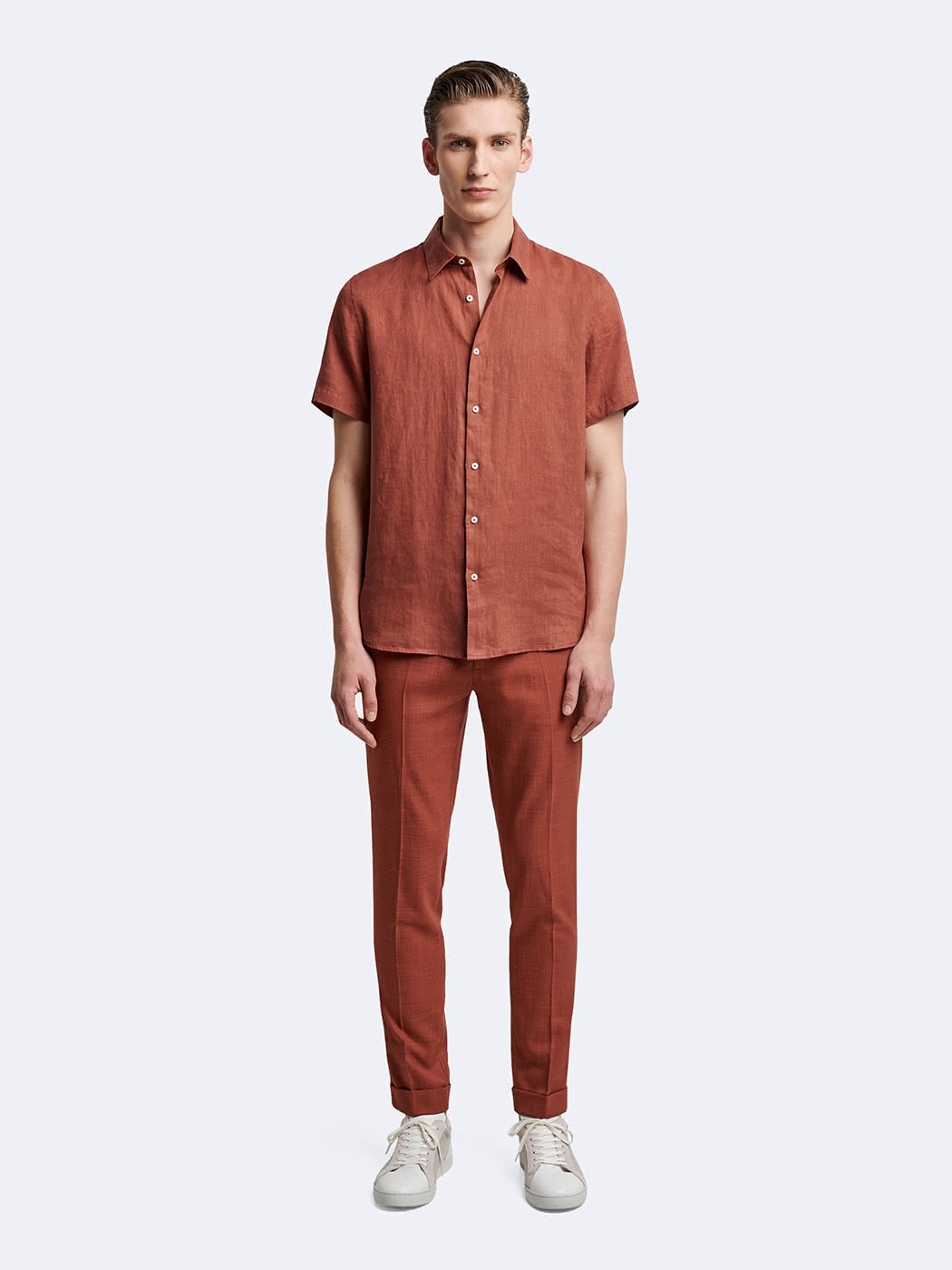 Pantalon de costume faux uni - DEVRED 1902