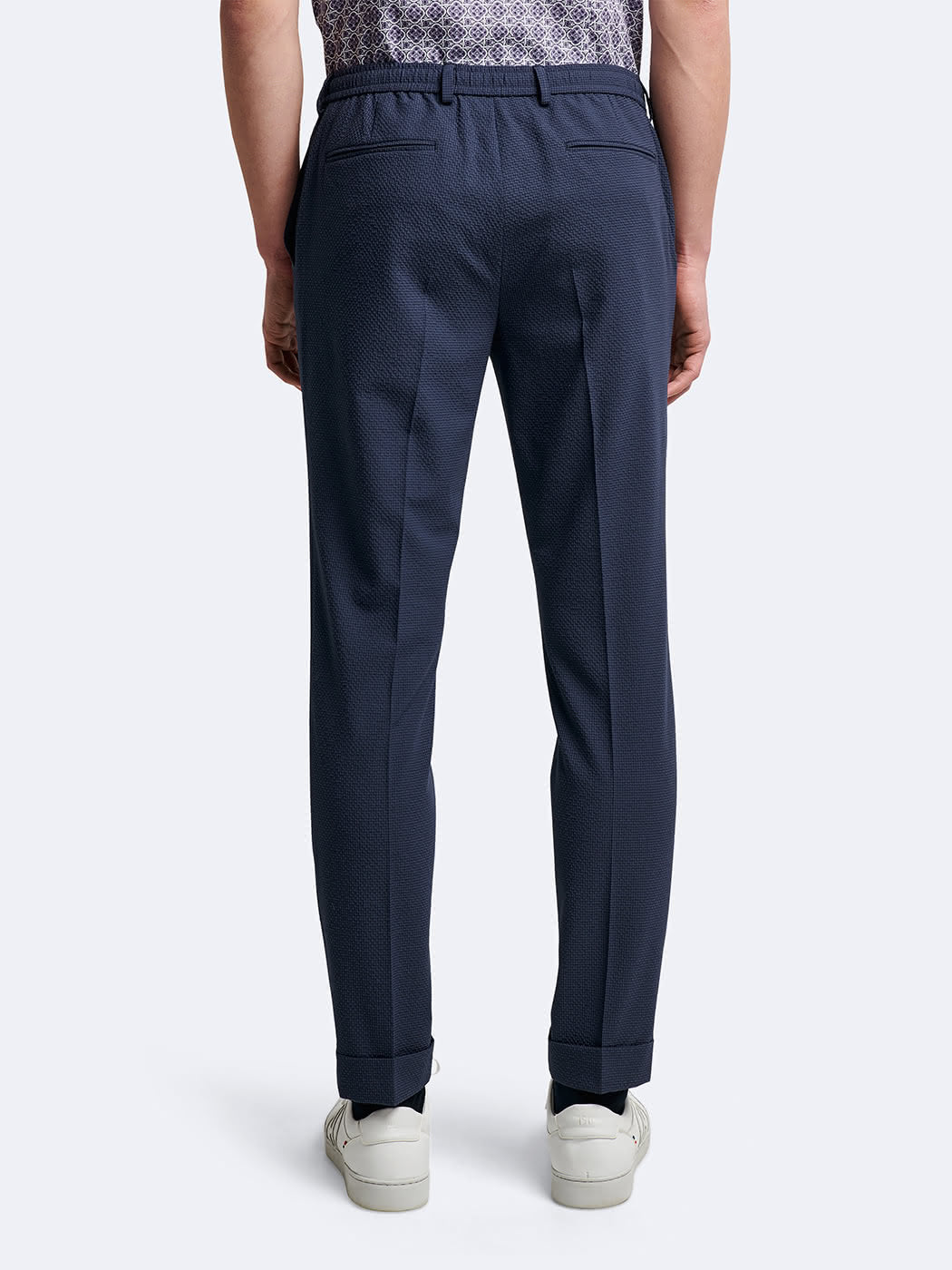 Pantalon de costume bistretch seersucker - DEVRED 1902