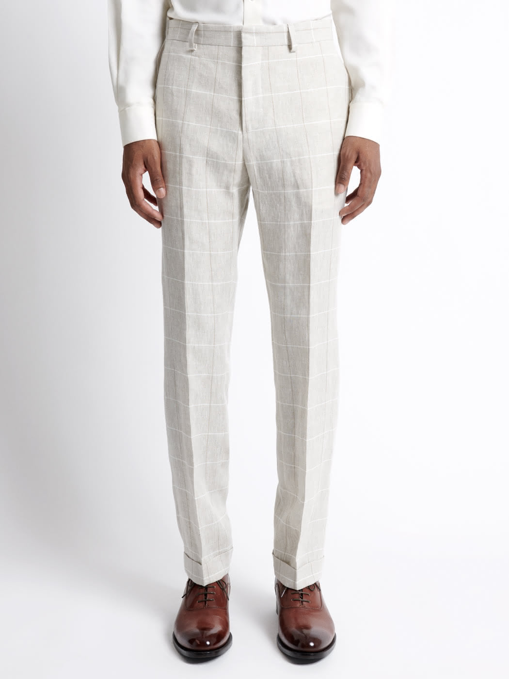 Pantalon de costume regular 100% lin - DEVRED 1902