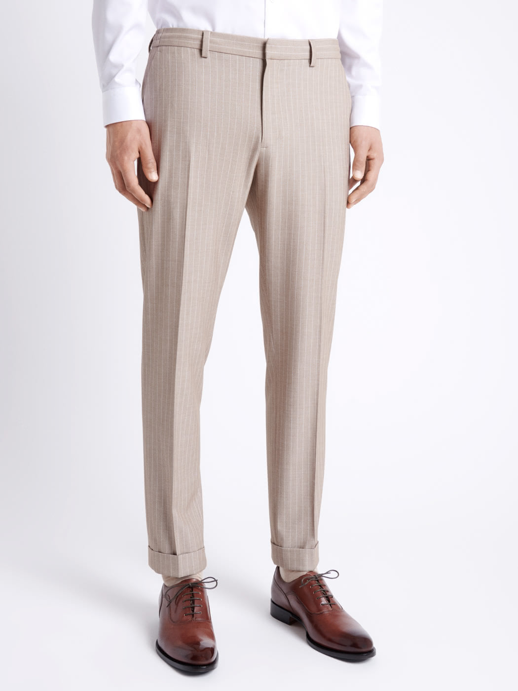 Pantalon de costume stretch rayé - DEVRED 1902