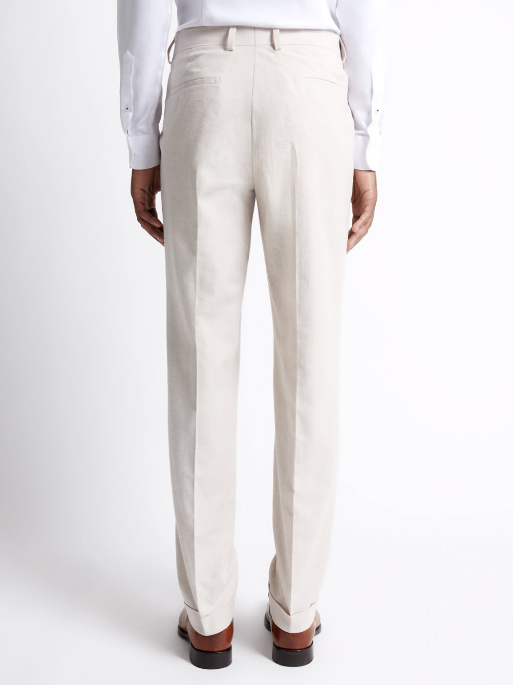 Pantalon de costume 100% coton lin - DEVRED 1902