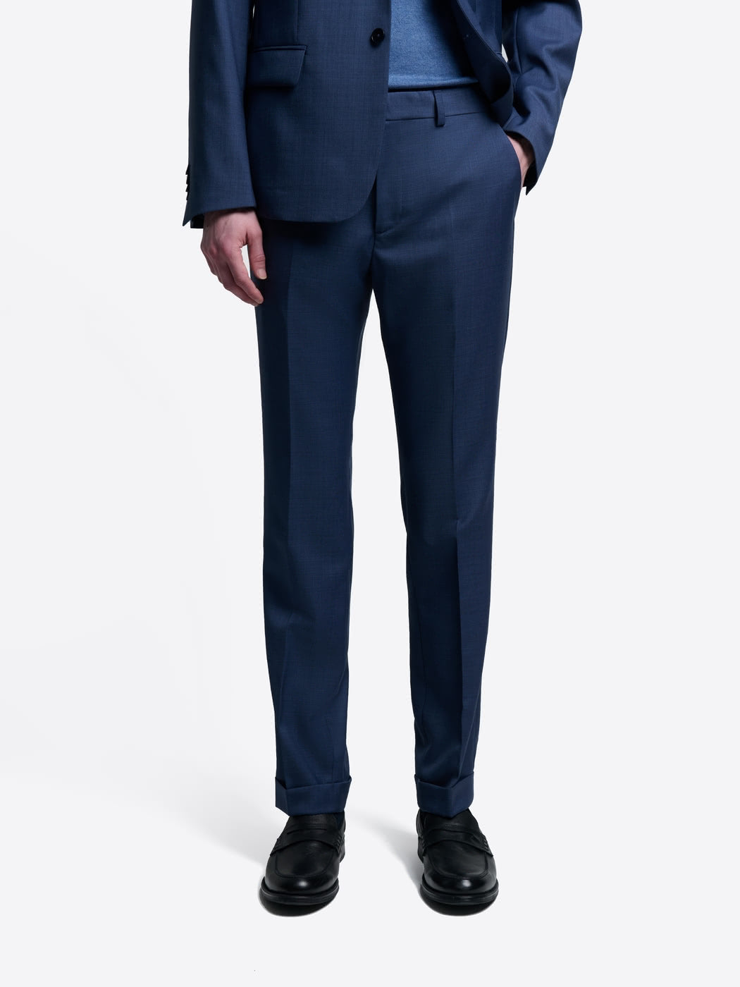 Pantalon de costume slim en laine - DEVRED 1902