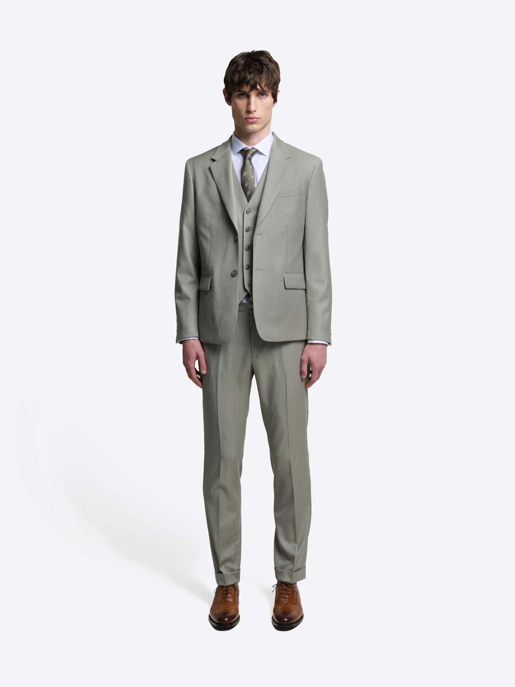Pantalon de costume slim en laine - DEVRED 1902