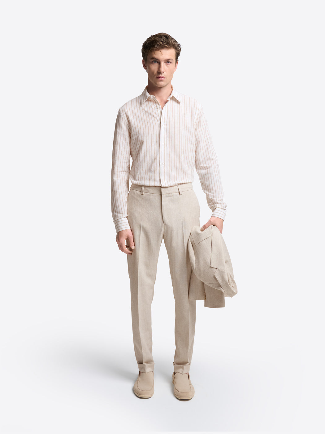 Pantalon de costume slim à motif - DEVRED 1902