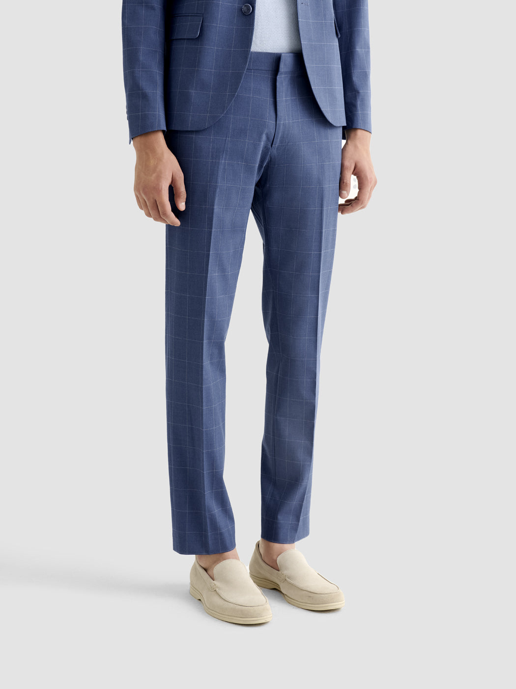 Pantalon de costume slim à carreaux - DEVRED 1902