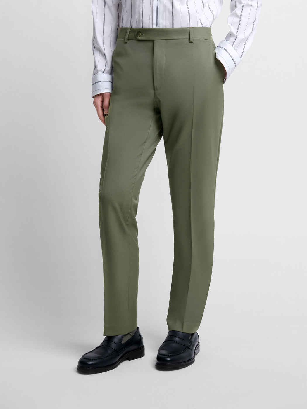 Pantalon de costume slim en laine - DEVRED 1902