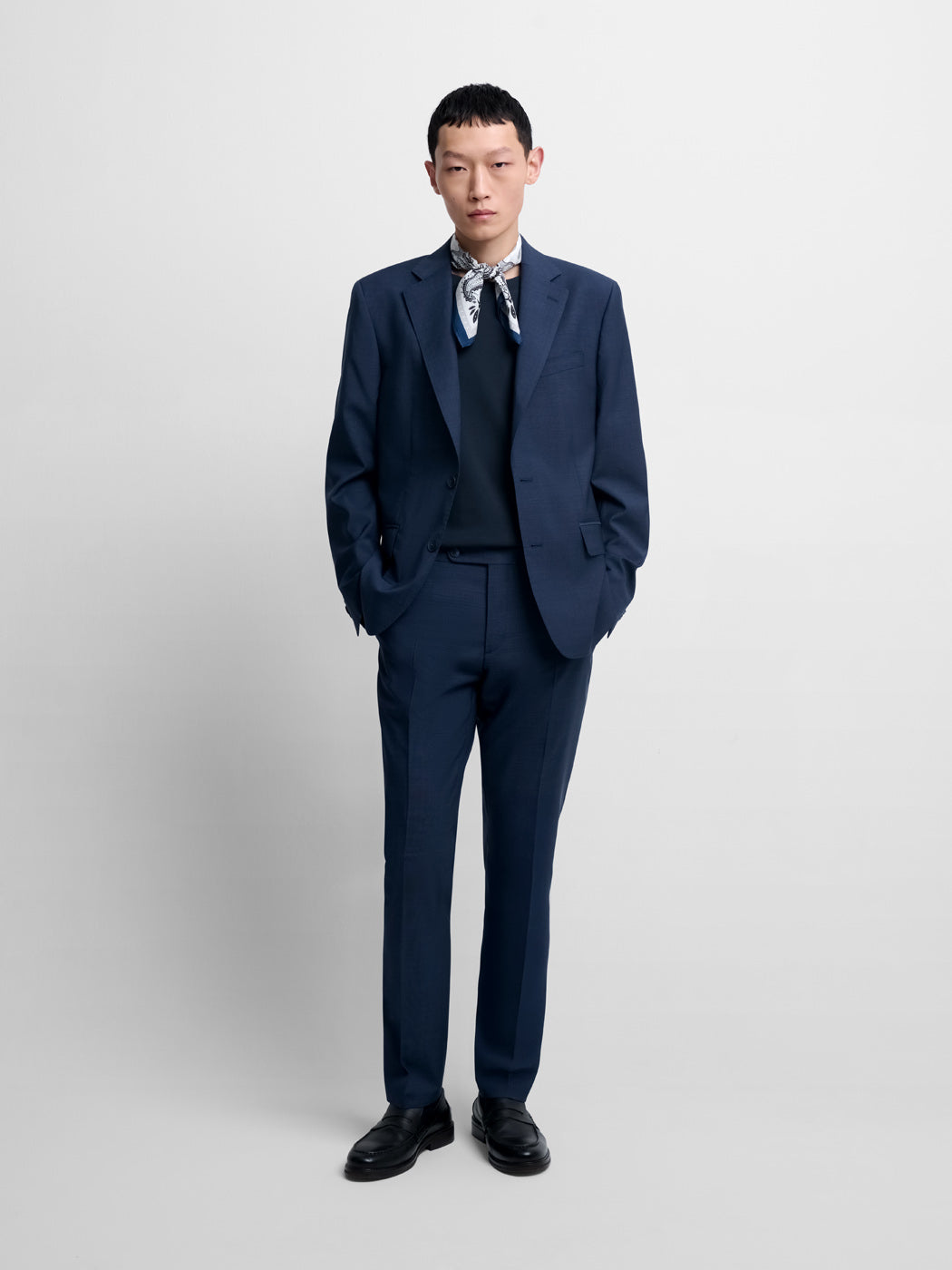 Pantalon de costume slim en laine - DEVRED 1902