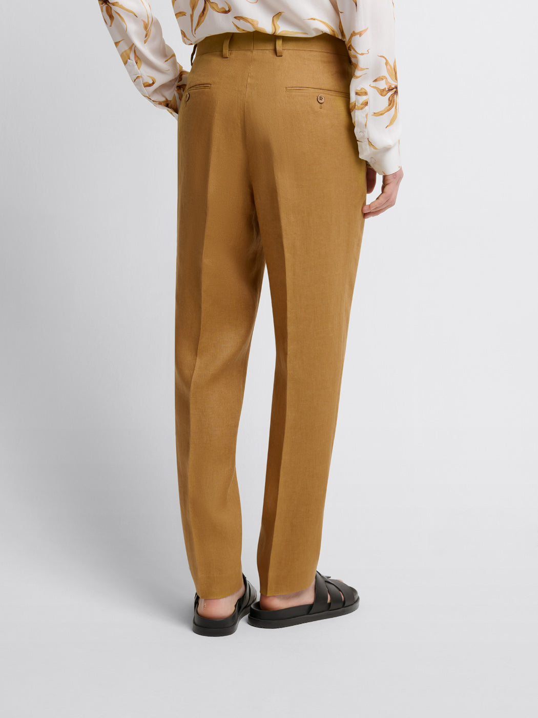 Pantalon de costume regular en lin - DEVRED 1902