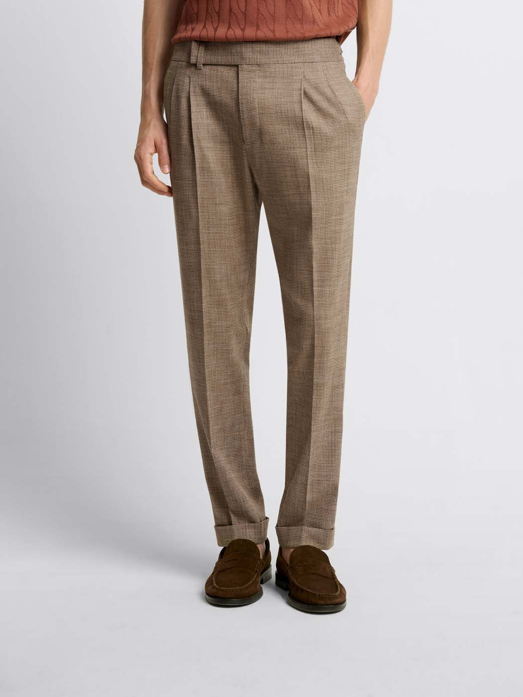 Pantalon de costume slim pied de puce - DEVRED 1902