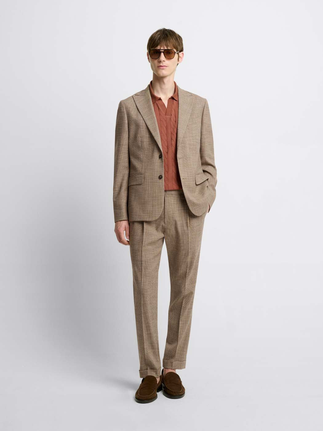 Pantalon de costume slim pied de puce - DEVRED 1902