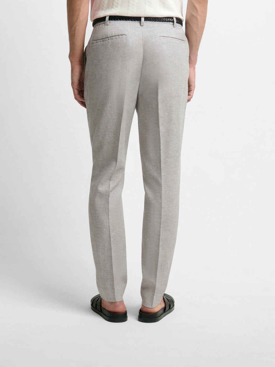 Pantalon de costume slim en coton lin - DEVRED 1902