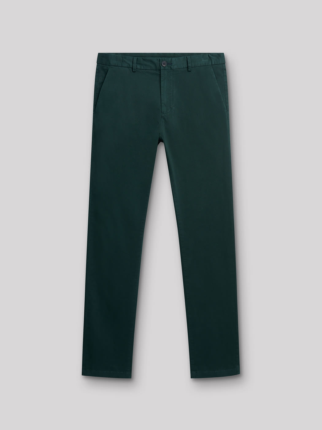 Chino slim en coton élasthane uni - DEVRED 1902
