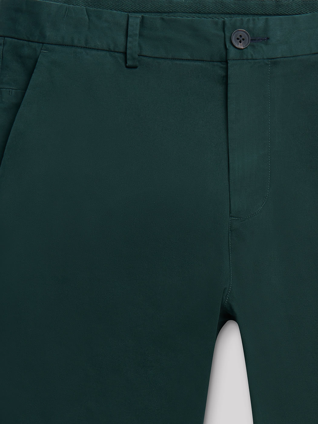Chino slim en coton élasthane uni - DEVRED 1902