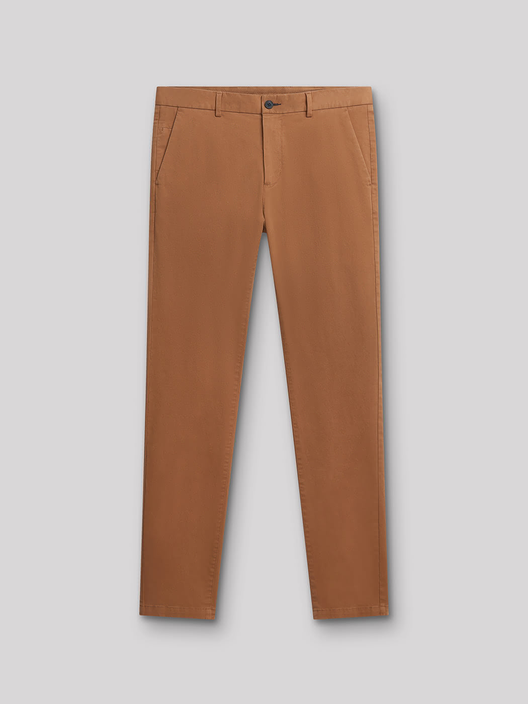 Chino slim en coton élasthane uni - DEVRED 1902