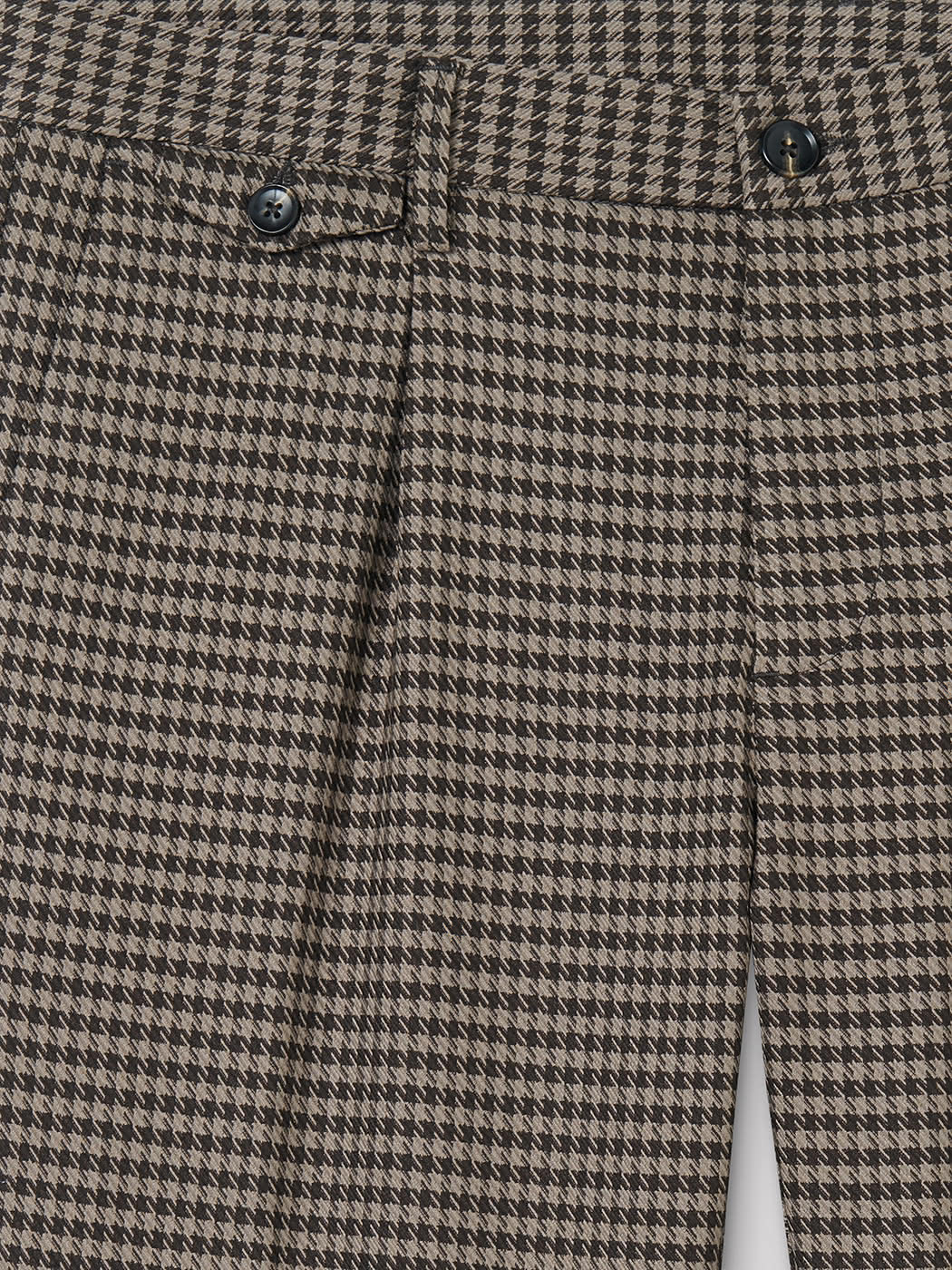 Pantalon en poly-viscose pied de poule - DEVRED 1902