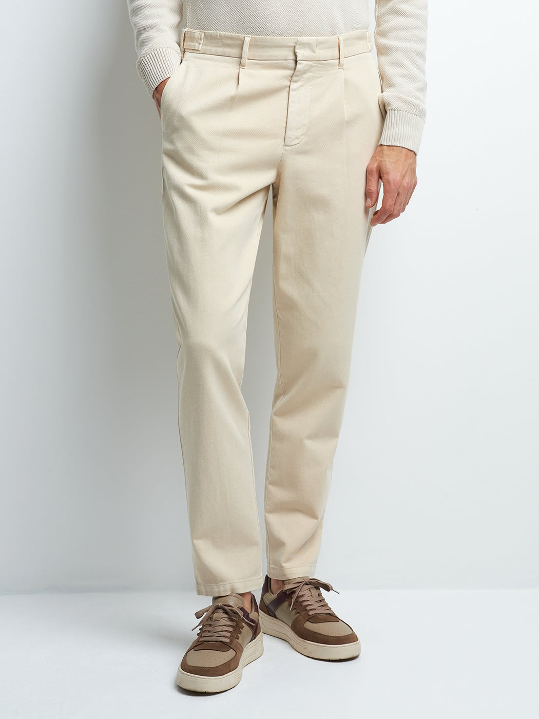 Pantalon en coton uni - DEVRED 1902