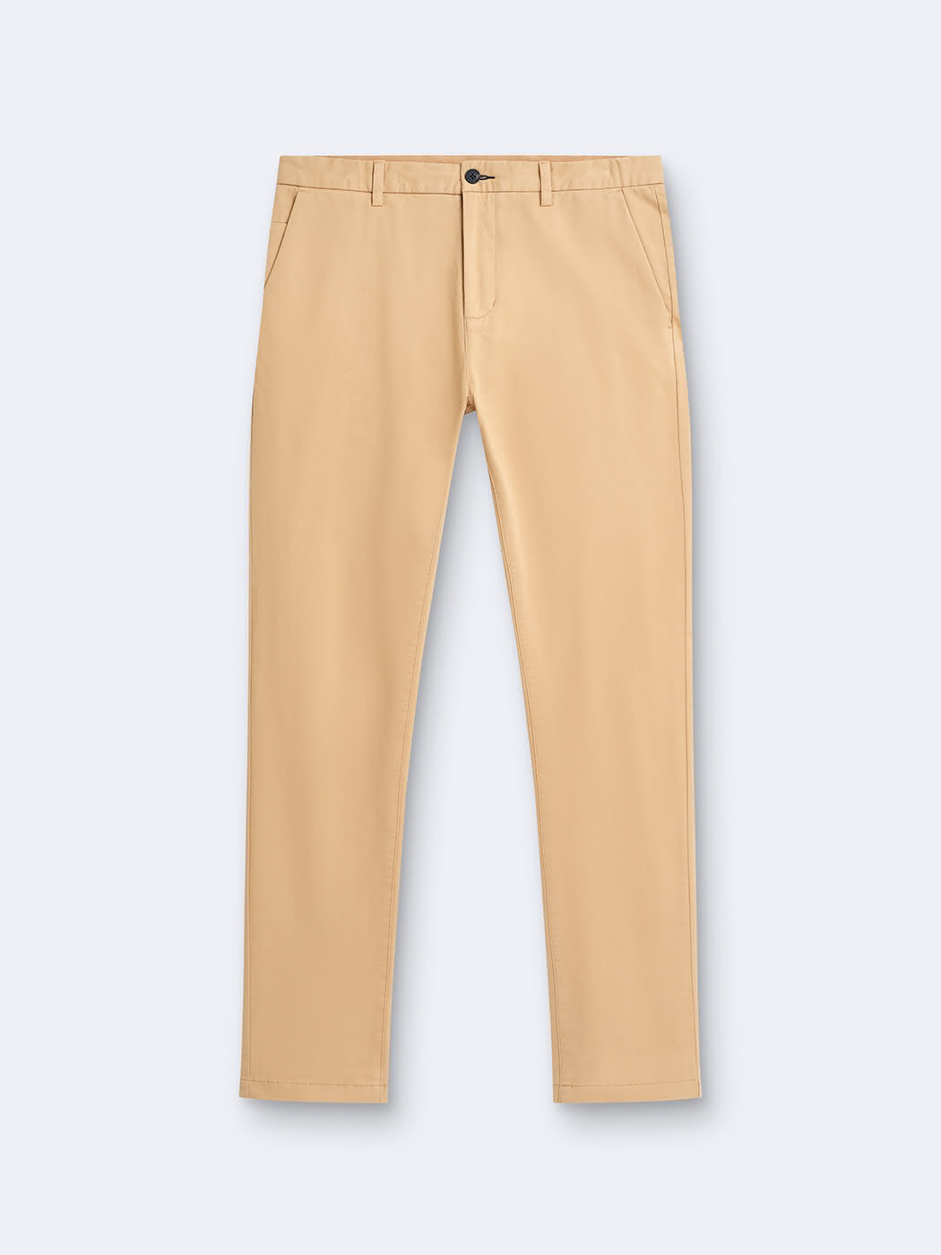 Chino slim en coton élasthane uni - DEVRED 1902