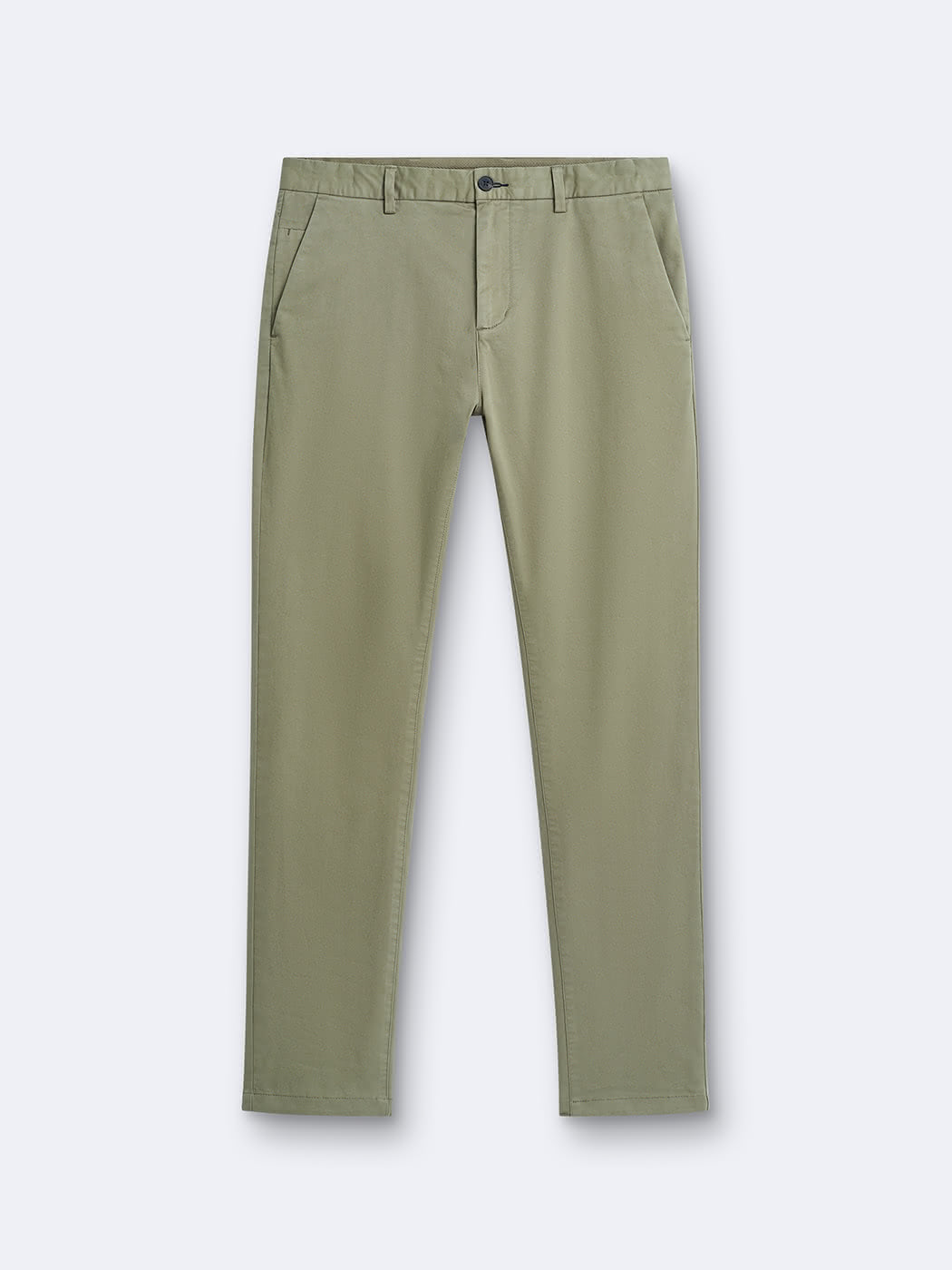 Chino slim en coton élasthane uni - DEVRED 1902