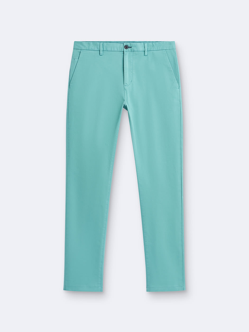 Chino slim en coton élasthane uni - DEVRED 1902
