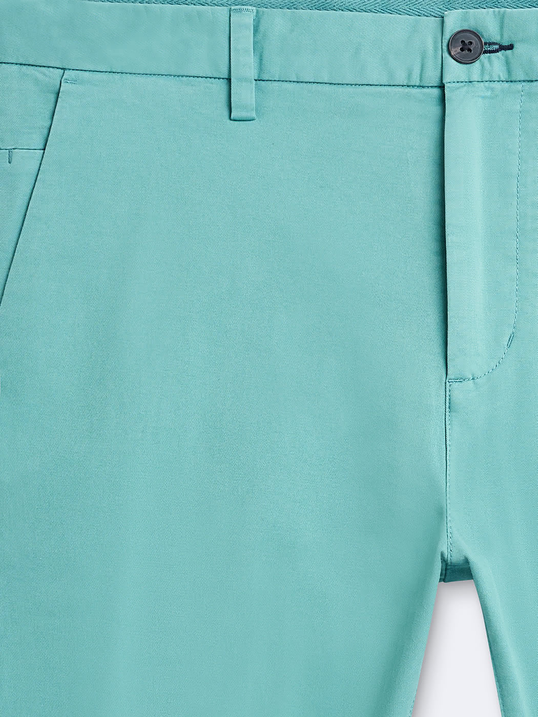 Chino slim en coton élasthane uni - DEVRED 1902