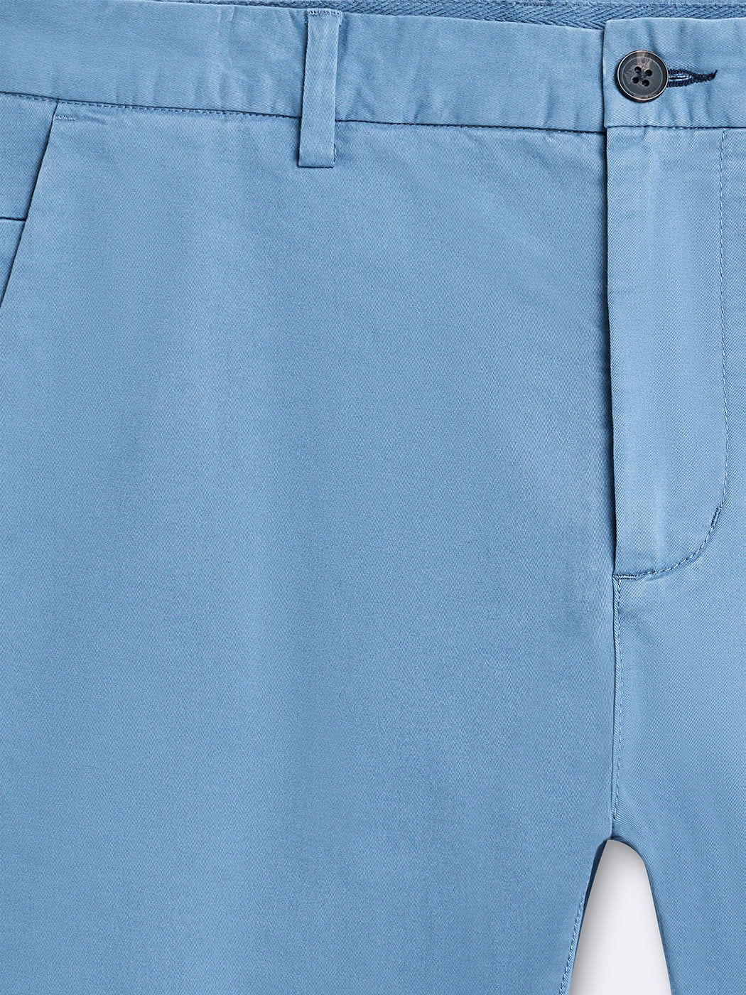 Chino slim en coton élasthane uni - DEVRED 1902