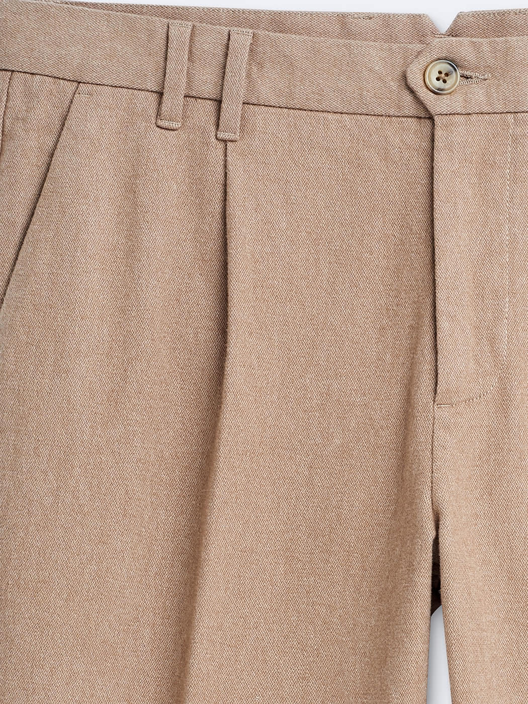Chino en coton élasthane uni - DEVRED 1902
