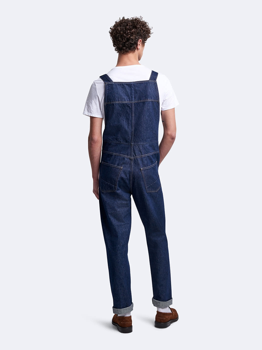 Salopette en coton denim brut - DEVRED 1902